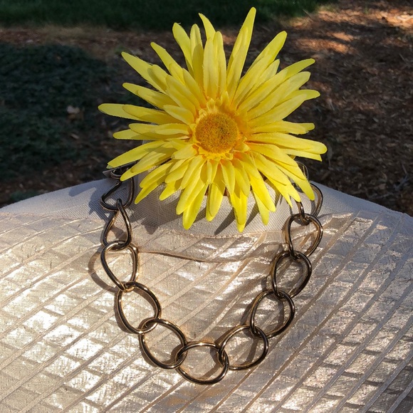 🌺 Diego Massimo Italy Bronze Toggle Necklace - Picture 3 of 8